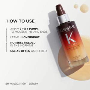ElIxir Ultime Hair Oil and  8h Magic Night Serum Luxury Duo Gift Set